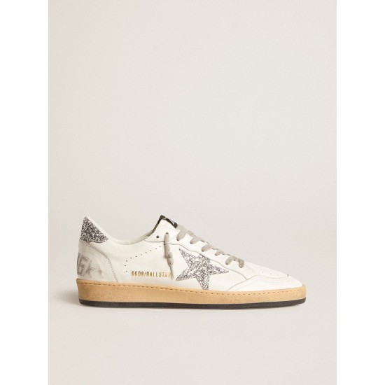 Men’s Ball Star Wishes in nappa leather with glitter star and heel tab Men’s Ball Star Wishes in nappa leather with glitter star and heel tab