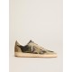 Brown Ball Star with dove-gray suede star and heel tab Brown Ball Star with dove-gray suede star and heel tab