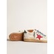 Ball Star LTD with red star and lizard-print leather heel tab Ball Star LTD with red star and lizard-print leather heel tab