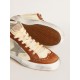 Mid Star LTD with gray leather star and beige cotton flash Mid Star LTD with gray leather star and beige cotton flash