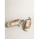 Men's Mid Star in dove gray suede with red leather star Men's Mid Star in dove gray suede with red leather star
