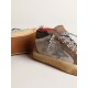 Mid Star in mesh and suede with a silver leather star Mid Star in mesh and suede with a silver leather star