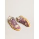 Men’s Mid Star LAB in nylon and nappa with mauve suede star Men’s Mid Star LAB in nylon and nappa with mauve suede star