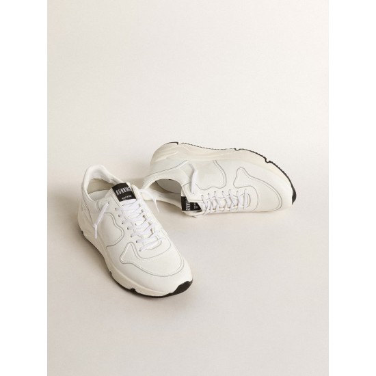 Men’s bio-based Running Sole with white star and heel tab Men’s bio-based Running Sole with white star and heel tab