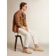 Men’s Running Sole in ice gray with studded suede star Men’s Running Sole in ice gray with studded suede star