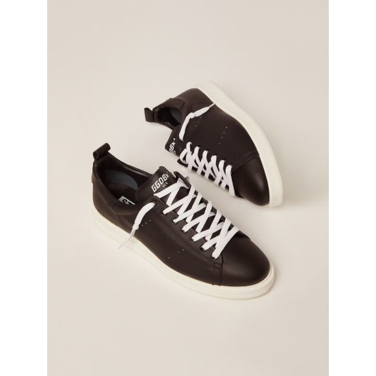 Men's Starter in leather with star printed on the heel tab Men's Starter in leather with star printed on the heel tab