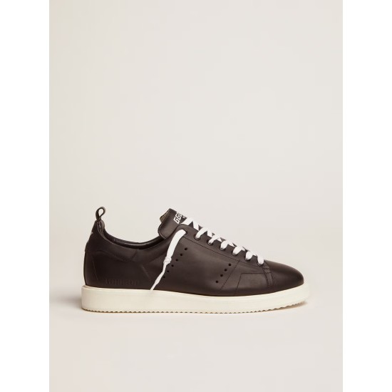 Men's Starter in leather with star printed on the heel tab Men's Starter in leather with star printed on the heel tab