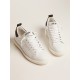 Starter sneakers in white leather with black leather heel tab Starter sneakers in white leather with black leather heel tab