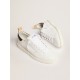 Men's Starter in white naplack with painted leather heel tab Men's Starter in white naplack with painted leather heel tab
