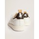 Men's Starter in white naplack with painted leather heel tab Men's Starter in white naplack with painted leather heel tab