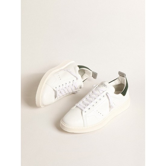 Bio-based Starter with green leather heel tab Bio-based Starter with green leather heel tab