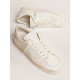 Men's Stardan in white leather Men's Stardan in white leather
