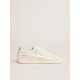 Men's Stardan in white leather Men's Stardan in white leather