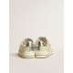 Men's Stardan in nappa leather with silver mirror-effect star and heel tab Men's Stardan in nappa leather with silver mirror-effect star and heel tab