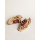 Men's Stardan LTD in animal-print pony skin with gold glitter star Men's Stardan LTD in animal-print pony skin with gold glitter star
