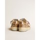 Men's Stardan LTD in animal-print pony skin with gold glitter star Men's Stardan LTD in animal-print pony skin with gold glitter star
