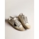 V-Star sneakers in off-white nappa leather with black nubuck star V-Star sneakers in off-white nappa leather with black nubuck star
