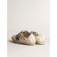 V-Star sneakers in off-white nappa leather with black nubuck star V-Star sneakers in off-white nappa leather with black nubuck star