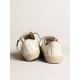 V-Star sneakers in off-white nappa leather with black nubuck star V-Star sneakers in off-white nappa leather with black nubuck star