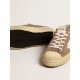 V-Star in dove-gray suede with white nappa leather star V-Star in dove-gray suede with white nappa leather star