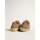 V-Star in dove-gray suede with white nappa leather star V-Star in dove-gray suede with white nappa leather star