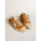 Men's V-Star LTD in camel suede with a milk-white leather star Men's V-Star LTD in camel suede with a milk-white leather star