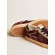 Men’s Super-Star Penstar LAB in burgundy suede with perforated star Men’s Super-Star Penstar LAB in burgundy suede with perforated star