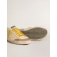 Super-Star in leather with perforated star and gray suede heel tab Super-Star in leather with perforated star and gray suede heel tab