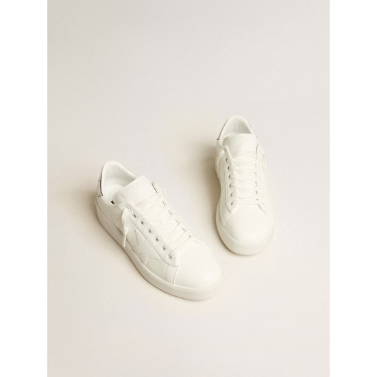Men’s bio-based Purestar with white star and mirror-effect heel tab Men’s bio-based Purestar with white star and mirror-effect heel tab
