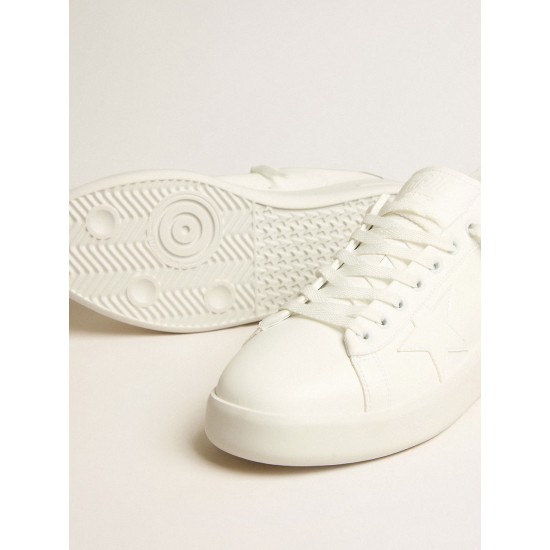 Men’s bio-based Purestar with white star and mirror-effect heel tab Men’s bio-based Purestar with white star and mirror-effect heel tab