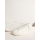 Men's Purestar with white leather star and orange heel tab Men's Purestar with white leather star and orange heel tab