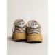 Men’s Running Sole LAB in brown fabric and pony skin Men’s Running Sole LAB in brown fabric and pony skin