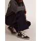 Men's Sky-Star in black nappa with white star Men's Sky-Star in black nappa with white star