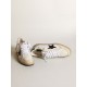 Men's Ball Star in canvas and white leather with ivory inserts Men's Ball Star in canvas and white leather with ivory inserts
