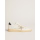 Ball Star with ice-gray suede star and blue leather heel tab Ball Star with ice-gray suede star and blue leather heel tab