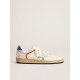 Ball Star in nappa and mesh with silver metallic leather star Ball Star in nappa and mesh with silver metallic leather star