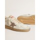 Ball Star LTD with sand mesh star and green leather heel tab Ball Star LTD with sand mesh star and green leather heel tab