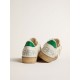 Ball Star LTD with sand mesh star and green leather heel tab Ball Star LTD with sand mesh star and green leather heel tab