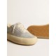 Men’s Space-Star shoes in ice-gray suede with shearling lining Men’s Space-Star shoes in ice-gray suede with shearling lining