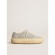 Men’s Space-Star shoes in ice-gray suede with shearling lining Men’s Space-Star shoes in ice-gray suede with shearling lining