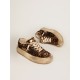 Men's Space-Star in animal print pony skin and shearling lining