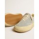 Men's Space-Star shoes in ice-gray suede with perforated star Men's Space-Star shoes in ice-gray suede with perforated star