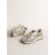 Men’s Dad-Star in suede and mesh with white leather star and heel tab Men’s Dad-Star in suede and mesh with white leather star and heel tab