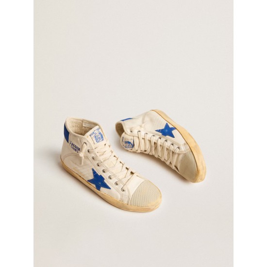 Men’s Francy Penstar LAB in nappa with blue star and nylon heel tab Men’s Francy Penstar LAB in nappa with blue star and nylon heel tab