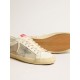 Men's Super-Star LTD in mesh and leather with silver star and blue heel tab Men's Super-Star LTD in mesh and leather with silver star and blue heel tab
