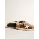 Super-Star LTD in brown leather and tobacco suede with white star Super-Star LTD in brown leather and tobacco suede with white star