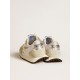 Men’s Marathon with white nylon upper and silver star Men’s Marathon with white nylon upper and silver star