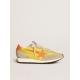 Men’s Marathon with yellow nylon upper and orange star Men’s Marathon with yellow nylon upper and orange star