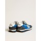 Men’s Marathon with blue nylon upper and white star Men’s Marathon with blue nylon upper and white star