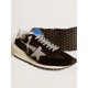 Men’s Marathon with black ripstop nylon upper and silver star Men’s Marathon with black ripstop nylon upper and silver star